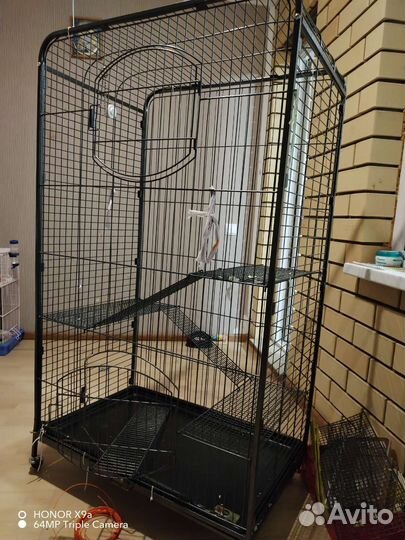 Клетка для грызунов triol (хорьки, крысы)