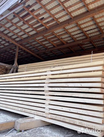 Доска обрезная 25х100х6000