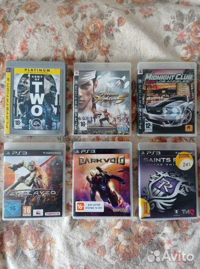 Диски PS3 лицензия