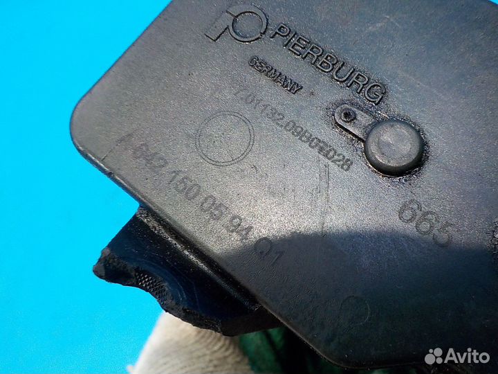 Сервопривод заслонок впускного коллектора mercedes