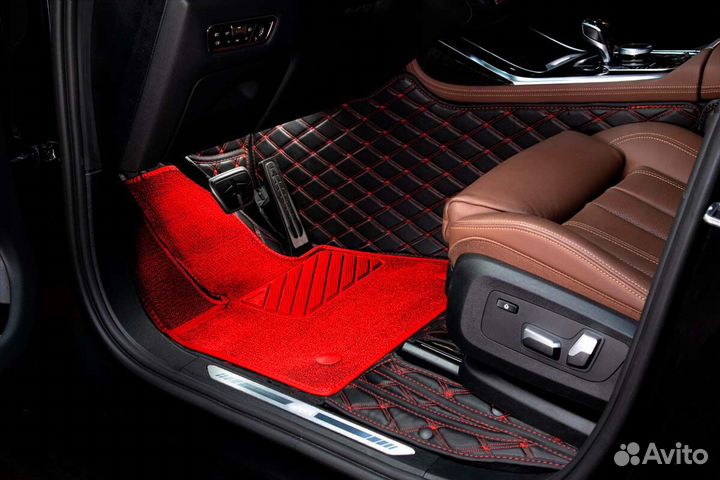 3D Коврики Mercedes Салон Багажник из Экокожи