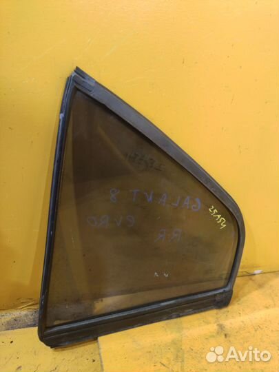 Форточка задняя правая для Mitsubishi Galant8 evro
