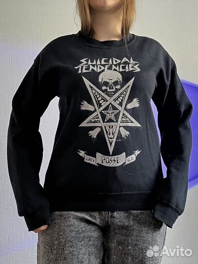 Свитшот obey suicidal tendencies мерч