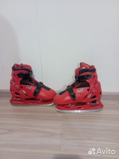 Коньки детские раздвижные с 30-33 размер
