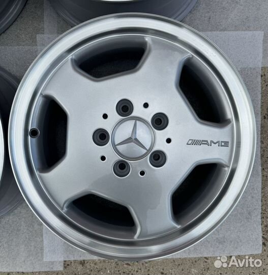 Литые диски mercedes r15 AMG w202