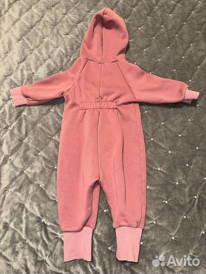 Комбинезон футер с начесом 80
