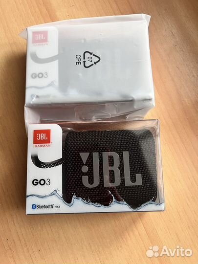 Портативная колонка JBL GO 3 Black