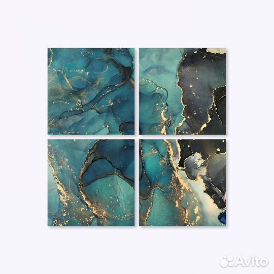 Картина модульная на холсте 