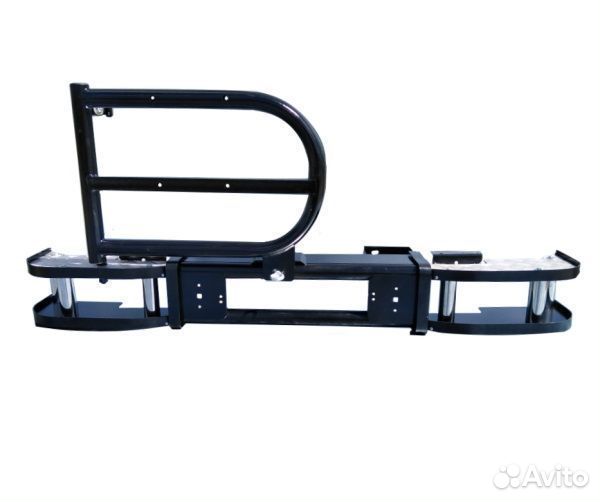 Задний бампер Акула с кроншт УАЗ 469 Хантер Барс