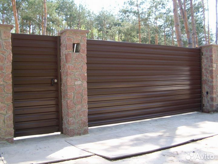 Отканые ворота от производидтеля