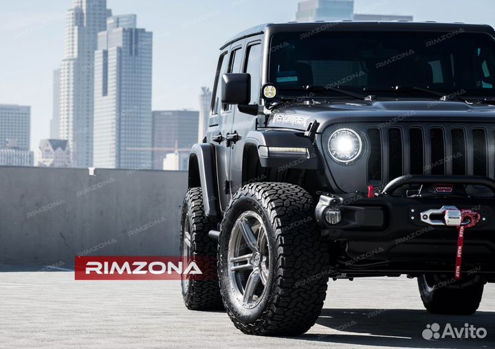 Кованые диски R20 на Jeep Wrangler