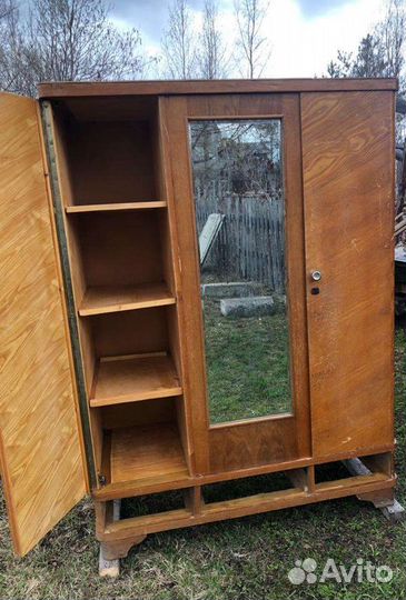 Шифоньер с зеркалом СССР