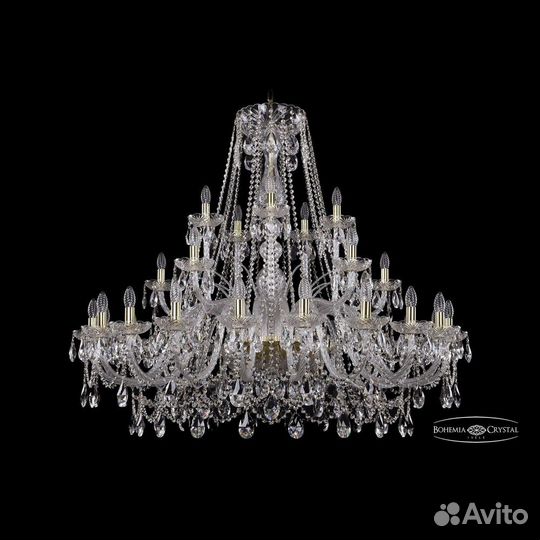 Bohemia Ivele Crystal 1411/20+5+5/460 G 1411 люстр