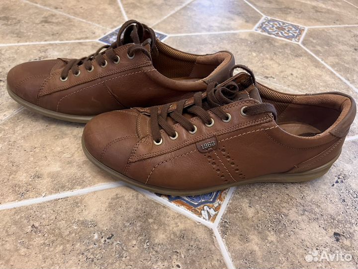 Кеды кожанные Ecco