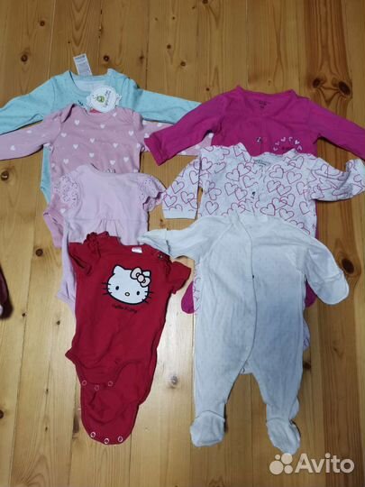 Вещи пакетом на девочку с рождения