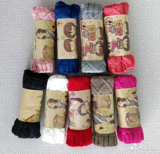 Снуд шарф шерстяной теплый