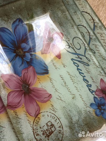 Набор посуды новый стекло