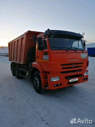 Самосвал 20м³ КАМАЗ 6520-43, 2017