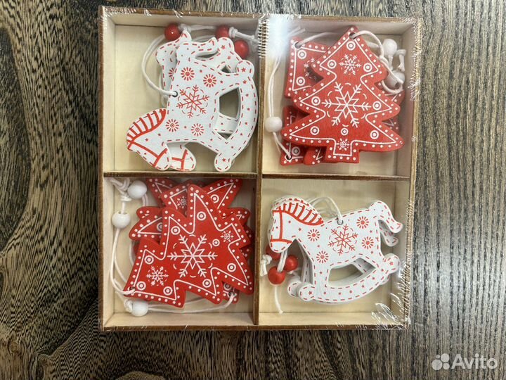 Набор елочных игрушек