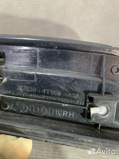 Накладка крыла (заглушка) Kia Rio (2011-2017)