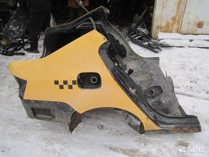 Задняя часть кузова шкода октавиа а7 лифтбэк