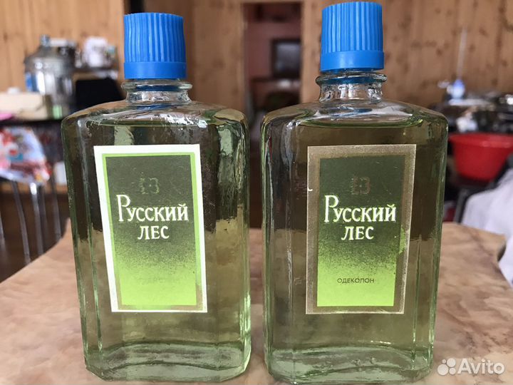 Одеколоны винтаж СССР «Русский лес» и «Сирень»