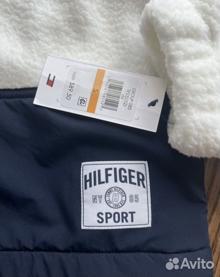 Tommy Hilfiger оригинал флисовая толстовка 42 44