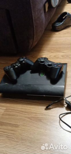 Sony PS3 super slim+ игровой руль с педалями