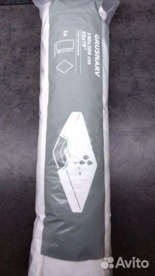 Наматрасник 140 200 Икея Grusnarv