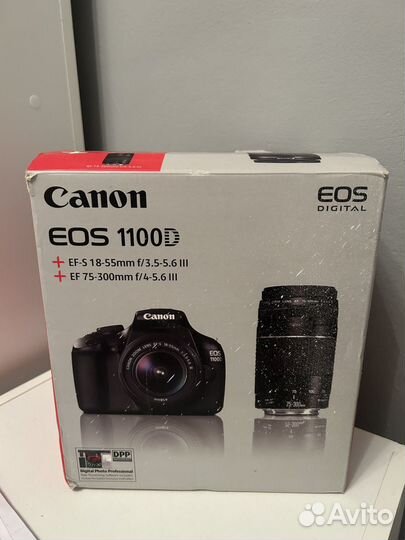 Фотоаппарат canon eos 1100d