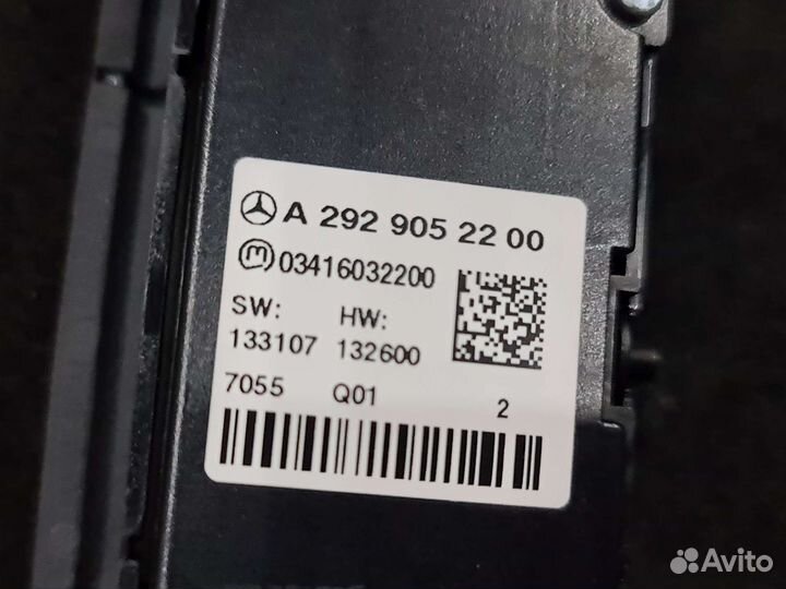 Блок кнопок центральной консоли Mercedes GLE292