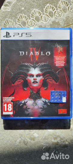 Diablo 4 ps5 диск