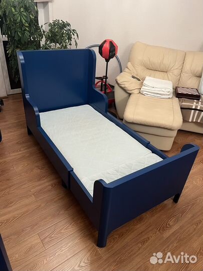 Детская кровать IKEA раздвижная сундвик