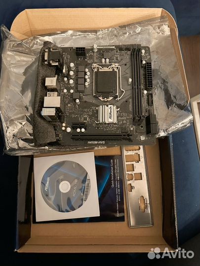 Материнская плата h410m-hvs r2.0