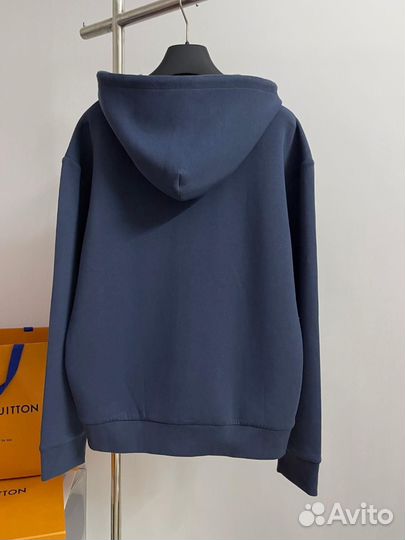 Худи мужское синее Louis Vuitton