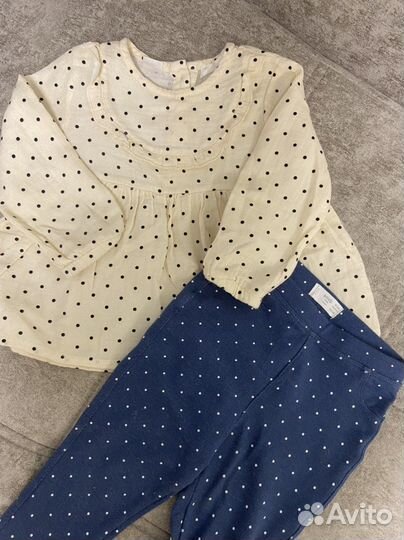 Вещи на девочку фирменные, 86-92