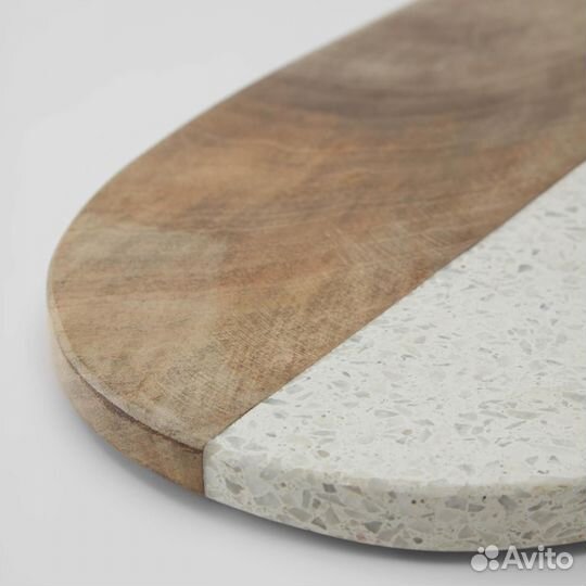 Сервировочная доска Augustine из дерева и гранита