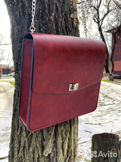 Кожаная сумка натуральная кожа на заказ