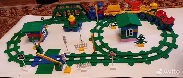 Конструктор Bauer Кроха Железная дорога