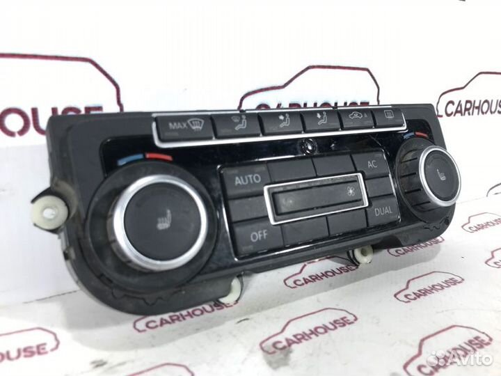 Блок управления климат-контролем Volkswagen Golf 6