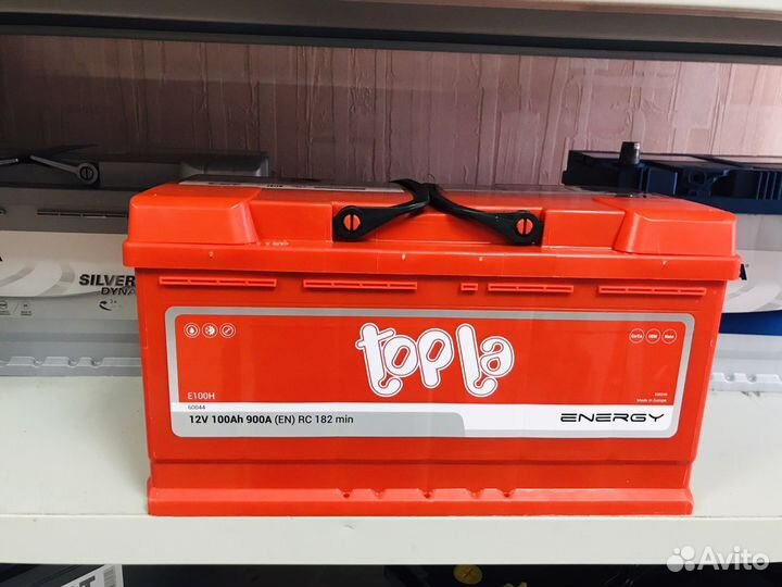 Аккумуляторы 100 Ач 900A Словения Гарантия