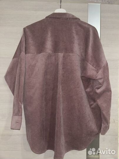 Вельветовая рубашка zara