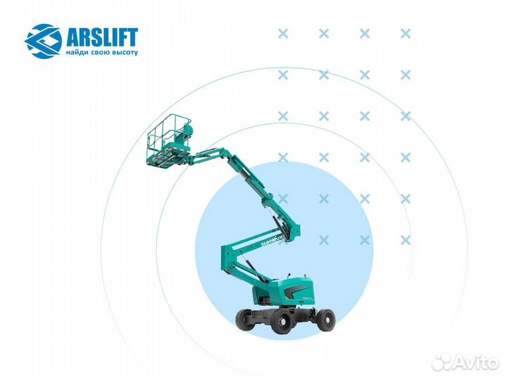 Коленчатый подъемник SunWard SWA16J
