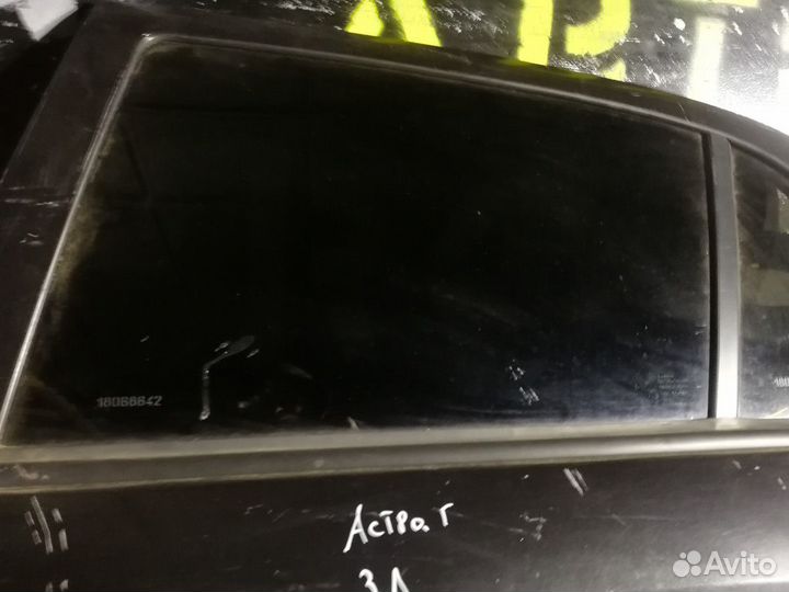 Стекло двери задней левой Opel Astra G