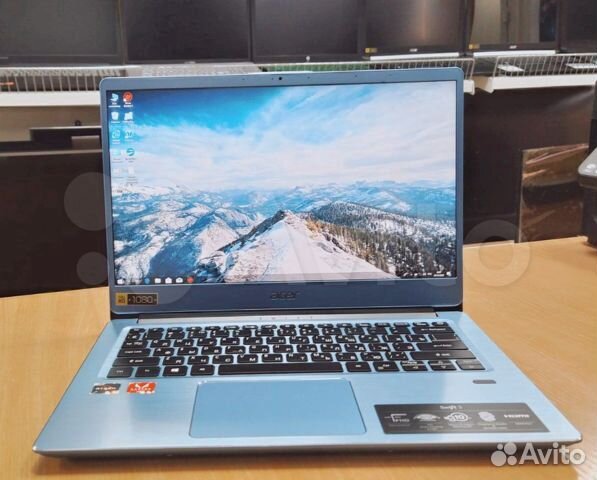 Гарантии 200 дней Acer 14 IPS Ryzen 3 8GB 256 SSD