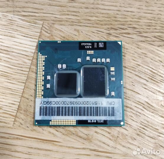 Процессор Intel Core i3-380M PGA988 4 потока
