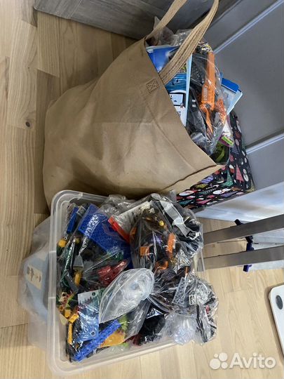 Много наборов Lego City 12 кг