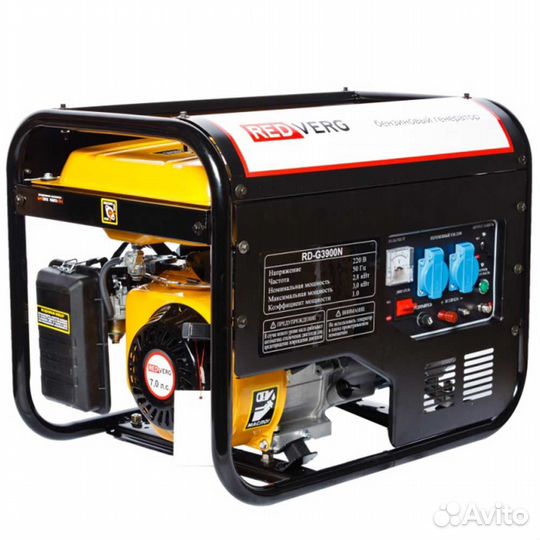 Генератор бензиновый redverg RD-G3900N