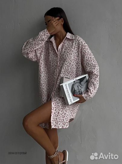 Платье - рубашка женская