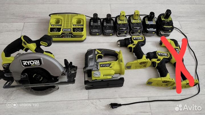 Набор электроинструментов Ryobi